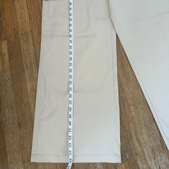 🧄 NWT Zara Belted Garbardine Pants 🧄 - Picture 8 of 10